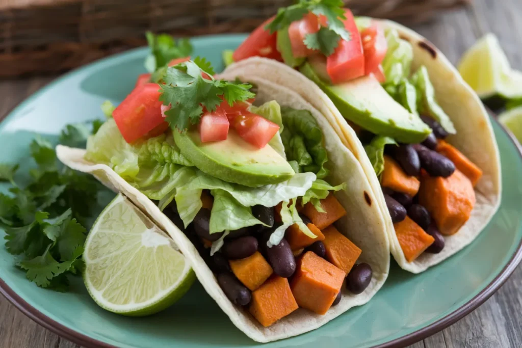 Sweet Potato and Black Bean Tacos Gluten-Free Recipes