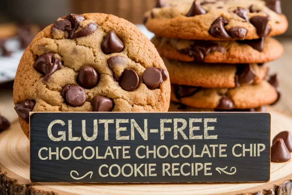 gluten free chocolate chocolate chip cookie recipe