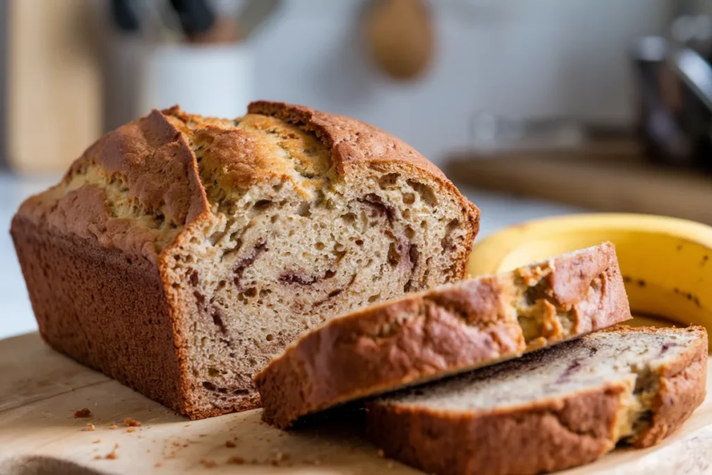 Gluten-Free Sourdough Banana Bread