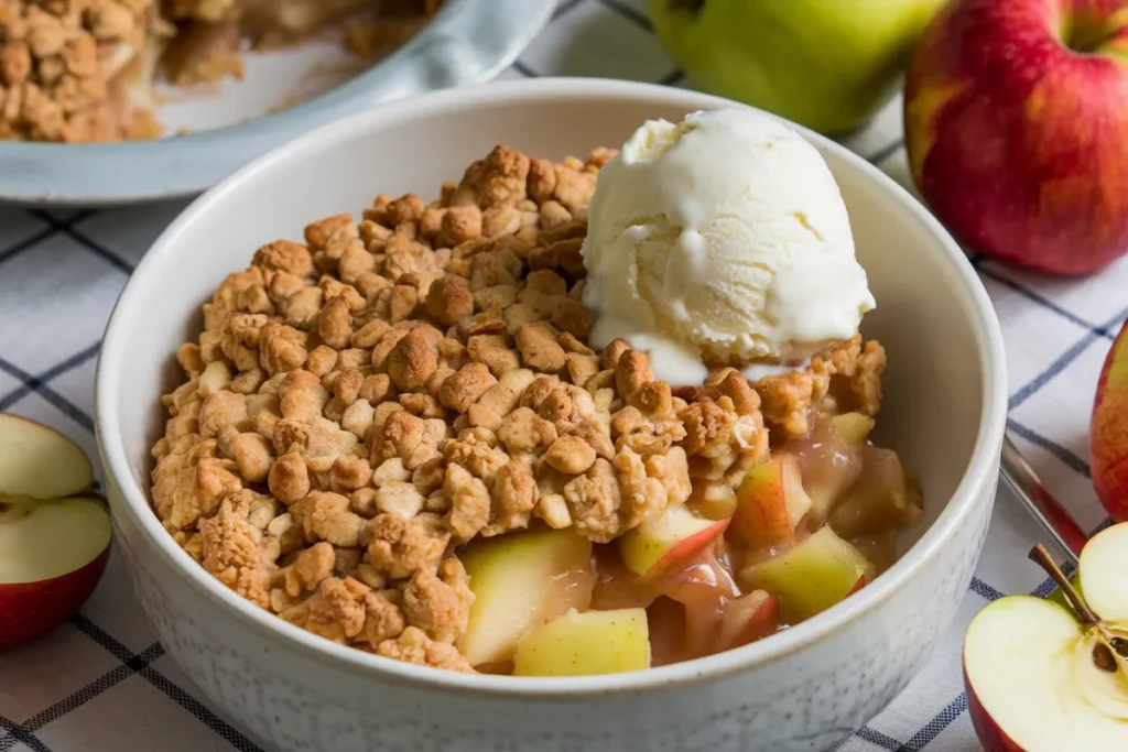 gluten free apple crumble recipe