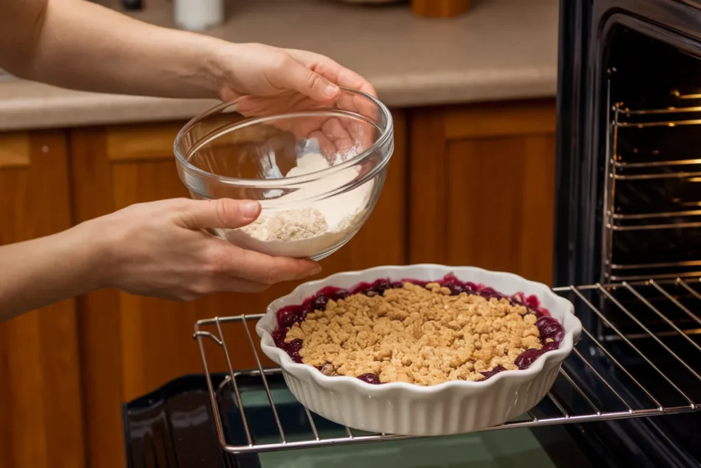 gluten free apple crumble recipe