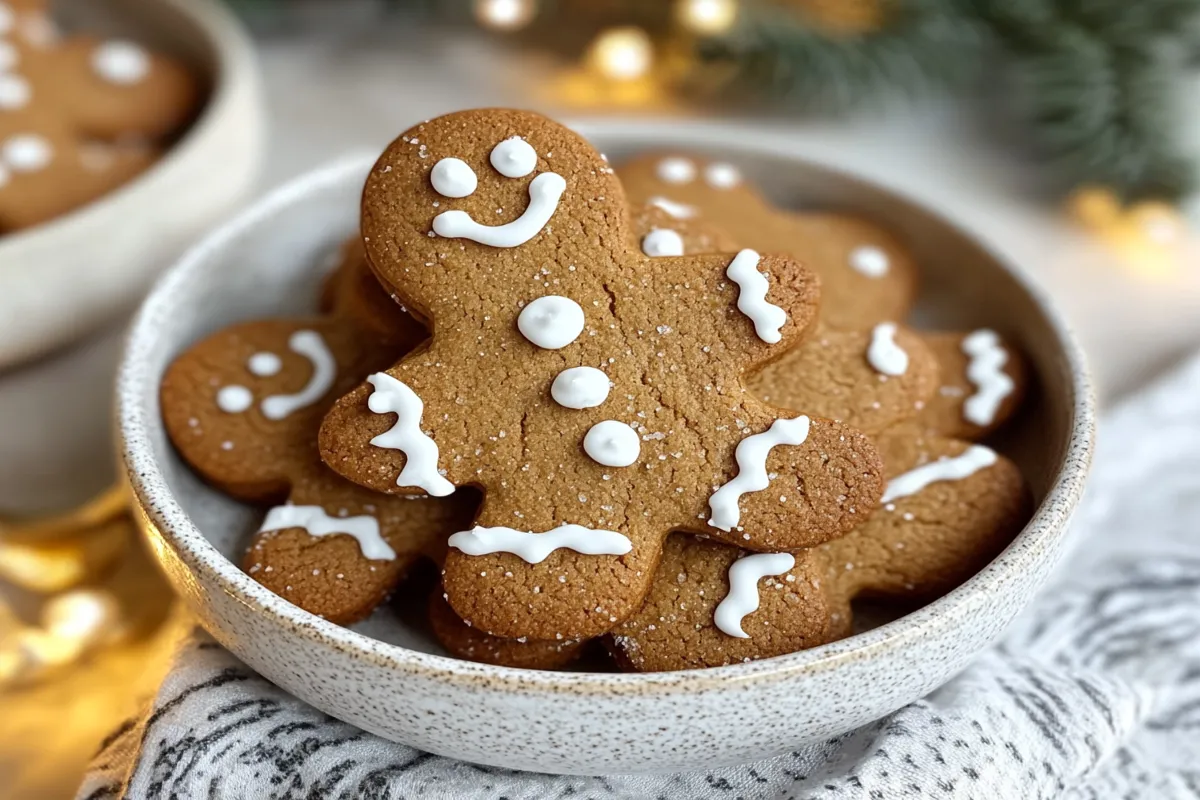 Ingredients for Gluten Free Gingerbread Cookies