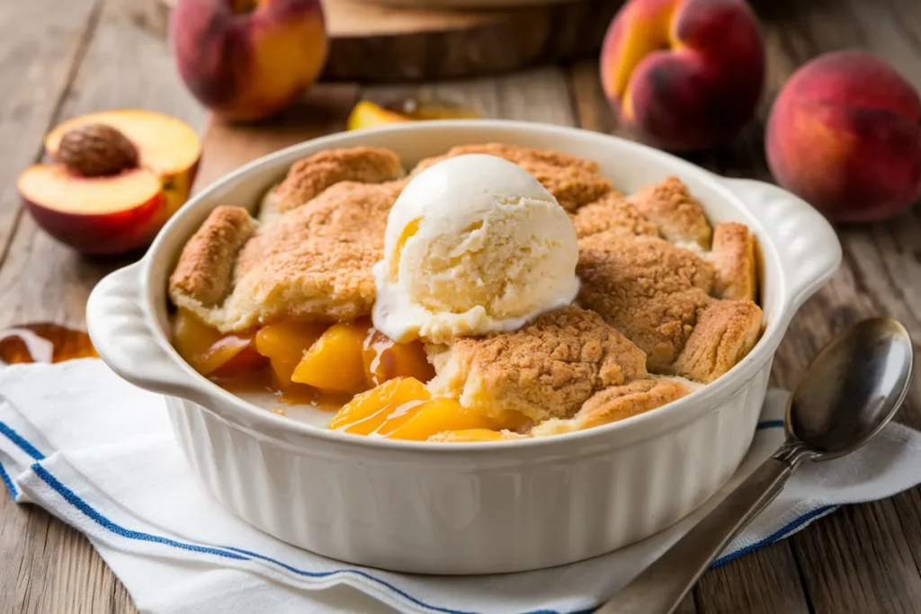 Gluten Free Peach Cobbler Recipe