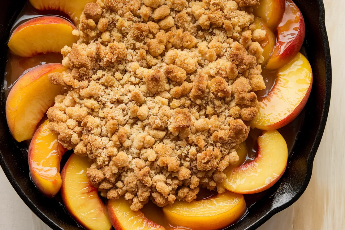 Delicious Gluten Free Peach Cobbler Recipe