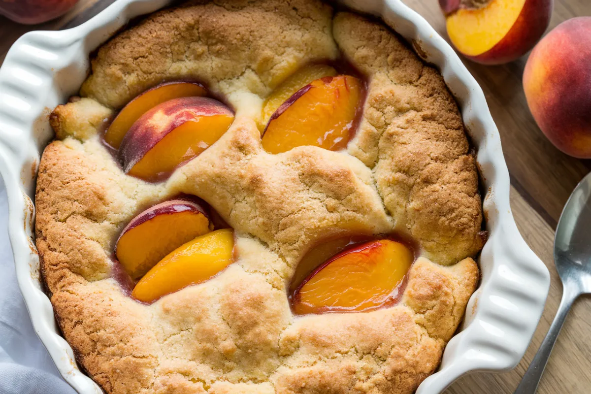 Gluten Free Peach Cobbler Recipe