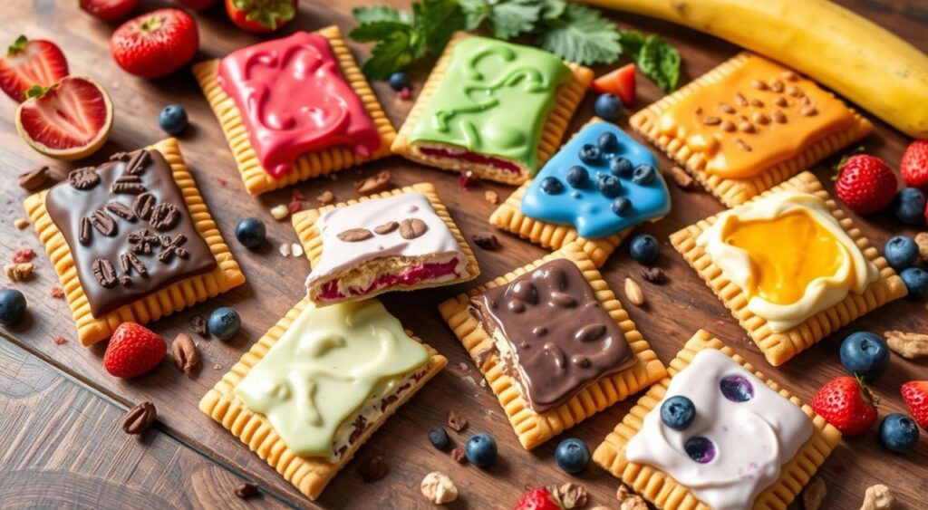 protein pop tart flavors