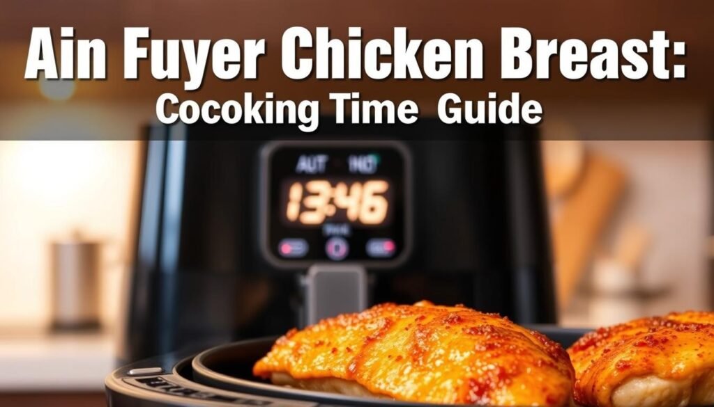 how long to cook chicken breast in air fryer