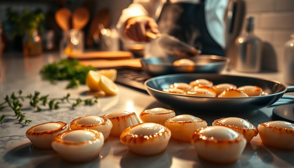 how to cook scallops